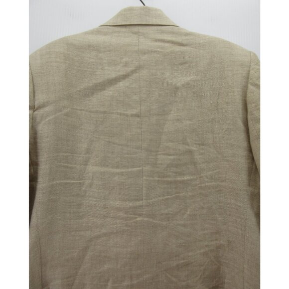 VINTAGE Gap Sport Coat Small Blazer Linen 90s Field Classic Jacket * - Picture 10 of 13
